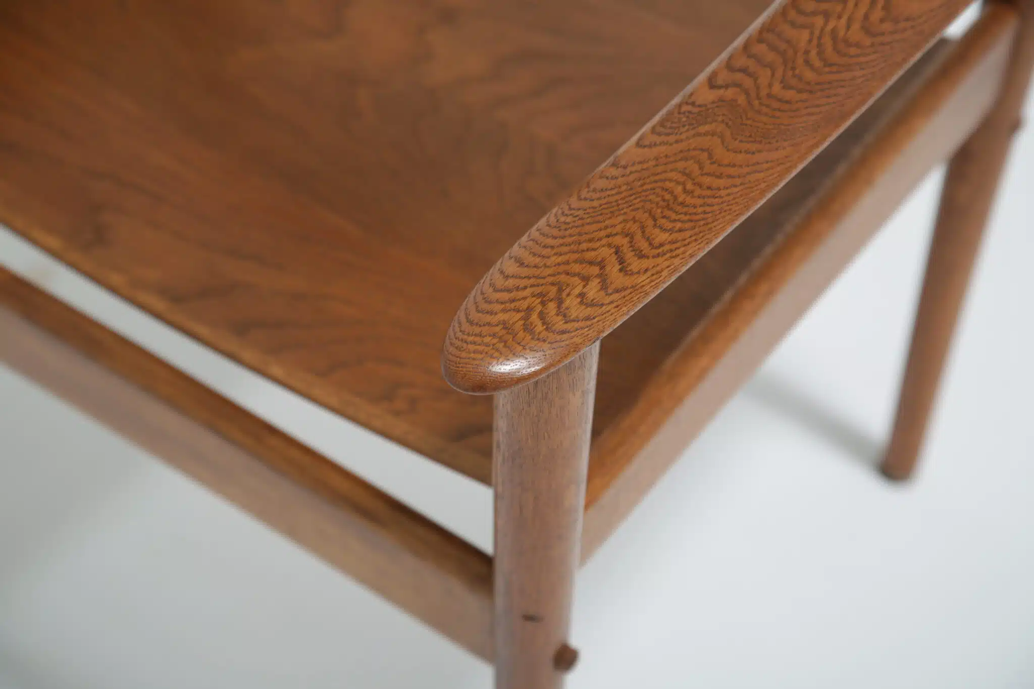 Grete Jalk Oak PJ4-2 Armchair - Image 4