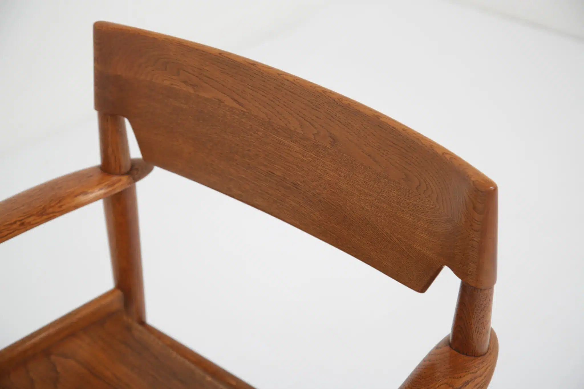 Grete Jalk Oak PJ4-2 Armchair - Image 5