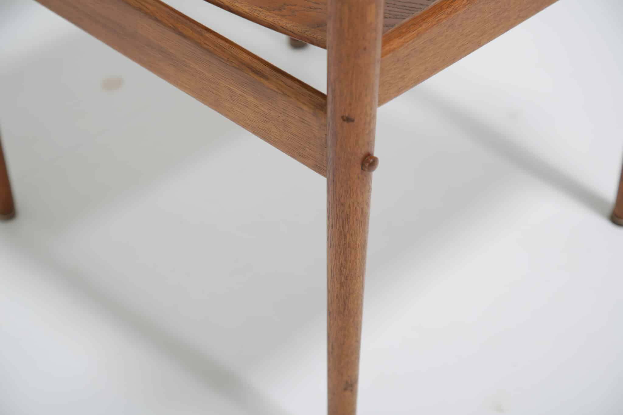 Grete Jalk Oak PJ4-2 Armchair - Image 6